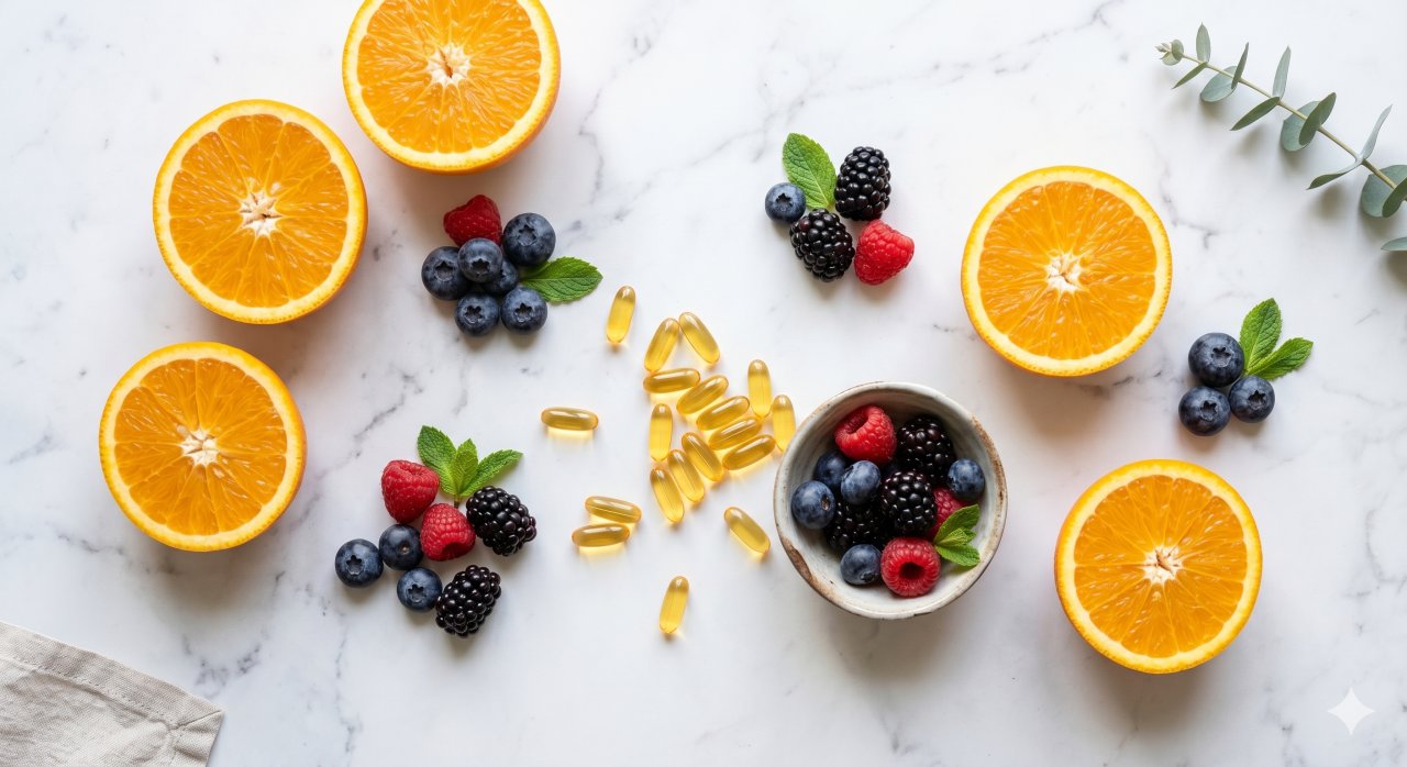 Antioxidanții Anti-Aging: Vitamina C, Vitamina E și Coenzima Q10